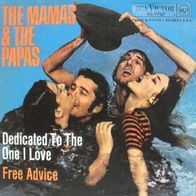 Mamas & The Papas - Dedicated To The One I Love - 7" - RCA 45-9767 (D) 1967