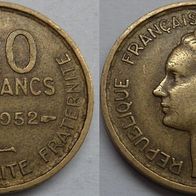 Frankreich 10 Francs 1952 (ohne B) ## S1