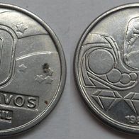 Brasilien 10 Centavos 1989 ## Li3