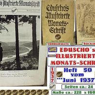 Eduscho´s Illustrierte Reklame-Monats-Schrift * Druck 1937