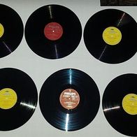 Wolfgang Amadeus Mozart Edition 2 Klavierkonzerte Kassette mit 7 LP Vinyl, 12’’ 33 RP