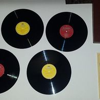 Wolfgang Amadeus Mozart Edition 9 Lieder – Arien - Singspiele Kassette mit 5 LP Vinyl