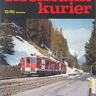 Eisenbahn KURIER 1980-12 * * MIT pass. Sammelordner ! * *