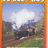 DAMPF Abenteuer mit 50 622 & 50 849 * * 2x 58 Min. !! * * Eisenbahn * * VHS