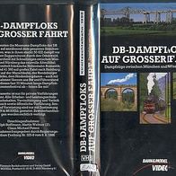 Dampf * * DB Dampfloks auf großer FAHRT * * Eisenbahn * * VHS