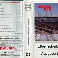 Drehscheibe Nr. 6 * * DESTI Film * * Eisenbahn * * VHS Rarität !!