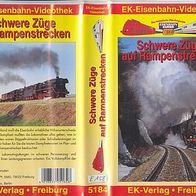 Dampf * * Schwere ZÜGE auf Rampenstrecken * gibt es nicht auf DVD ! * Eisenbahn * VHS