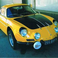 Renault Alpine - Schmuckblatt 1.1