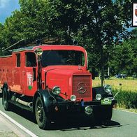 Feuerwehrfahrzeug Mercedes - Schmuckblatt 38.1