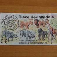 Ü-Ei BPZ : Tiere der Wildnis - Giraffe 614 963