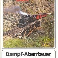 DAMPF Abenteuer in Ecuador * * DESTI Film * * Eisenbahn * * VHS Rarität !!