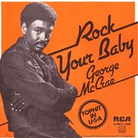 George McCrae - Rock Your Baby (Part 1 & 2) -7"- RCA KPBO 1004 (D) 1974