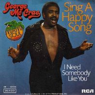 George McCrae - Sing A Happy Song / I Need Somebody.... - 7" - RCA XB 02 024 (D) 1975