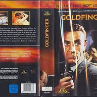 JAMES BOND Nr. 3 * ist * SEAN Connery * in * Goldfinger * GERT FRÖBE * VHS