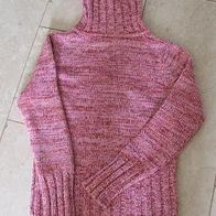 Rollkragenpulli von StreetOne, rosa-meliert, Gr.38
