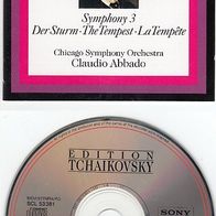 Tchaikovsky 02: Chicago Symphony Orchestra, Claudio Abbado ?– Symphony 3 / Der Sturm