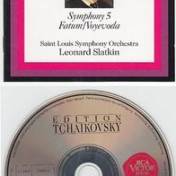 Tchaikovsky 05: Saint Louis Symphony Orchestra, Leonard Slatkin - Symphonie 5 Symphon