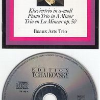 Tchaikovsky 10: Beaux Arts Trio - Klaviertrio a-moll op. 50 - CD