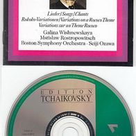 Tchaikovsky 13: Galina Wishnewskaya, Soprano + Mstislaw Rostropowitsch, Piano – Lied