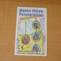 Ü-Ei BPZ : Happy Hippo Fensterbilder - Traumschiff