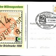BRD Bild-Postkarte Privat 50 Jahre Währungsreform Original