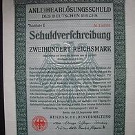 Ablösungs-Anleihe des Deutschen Reichs 200 RM 1925