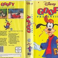 DISNEY * * GOOFY präsentiert > 7 tolle Zeichentrickfilme * * VHS