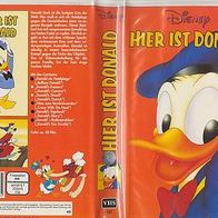 DISNEY * * Donald * * HIER ist DONALD * mit 6 tollen Zeichentrickfilmen * * VHS