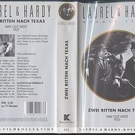 DICK & DOOF * * LAUREL & HARDY * * ZWEI ritten nach TEXAS * * VHS