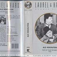 DICK & DOOF * * LAUREL & HARDY * * Als Rekruten * * VHS