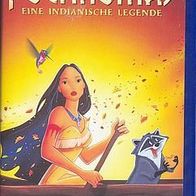 DISNEY * * Pocahontas 1 * * Zeichentrickfilm mit Indianern * * VHS