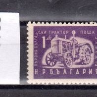 Bulgarien Mi. Nr. 783 Der erste Traktor Bulgariens * * <