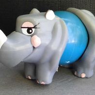 Ü-Ei Kugelfiguren 1994 / 98 Kugeltiere "Svitalelli" / "Twizzels" - Nashorn