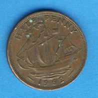 Großbritannien 1/2 Penny 1962