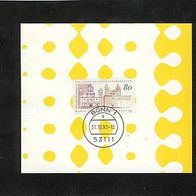 Bund, 1993 Mi.1671 gest. auf ein Sonderblatt.