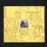 Bund, 1992 Mi.1611 gest. auf ein Sonderblatt.