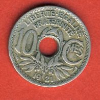 Frankreich 10 Centimes 1921