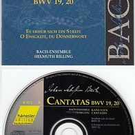 006 Edition Bachakademie – Bach-Ensemble, Helmuth Rilling ?– Cantatas – BWV 19, 20 (E