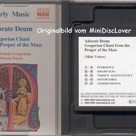 Adorate Deum - Gregorian Chant From The Proper of The Mass (MiniDisc)