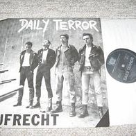 Daily Terror - Aufrecht Lp - Topzustand !