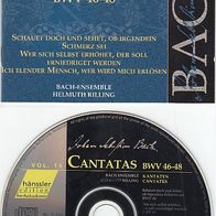 016 Edition Bachakademie – Bach-Ensemble, Helmuth Rilling ?– Cantatas – BWV 46 - 48 (