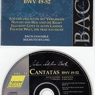 017 Edition Bachakademie – Bach-Ensemble, Helmuth Rilling ?– Cantatas – BWV 49 - 52 (