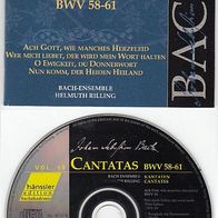 019 Edition Bachakademie – Bach-Ensemble, Helmuth Rilling ?– Cantatas – BWV 58 - 61 (