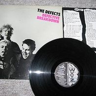 The Defects - Defective breakdown orig.´81 UK Lp - rar !