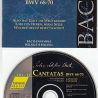 022 Edition Bachakademie – Bach-Ensemble, Helmuth Rilling ?– Cantatas – BWV 68 - 70 (