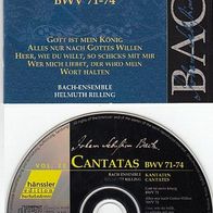 023 Edition Bachakademie – Bach-Ensemble, Helmuth Rilling ?– Cantatas – BWV 71 - 74 (