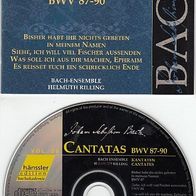 028 Edition Bachakademie – Bach-Ensemble, Helmuth Rilling ?– Cantatas – BWV 87 - 90 (