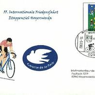 Plusbrief 2002 Briefmarkenverein Hoyerswerda e.V. 55. Curse de la Paix !