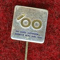 100 Jahre Daimler Benz Anstecknadel Pin Abzeichen :