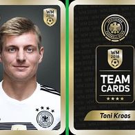 DFB Ferrero Team-Card WM 2018 Toni Kroos - NEU